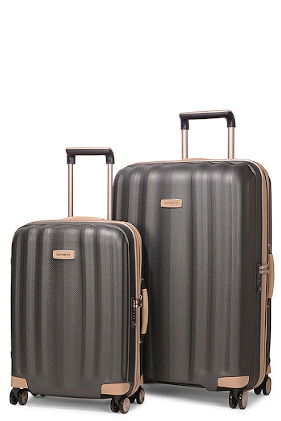 Samsonite Lite-Cube Prime CURV Luggage Set 55cm & 76cm Matte Graphite