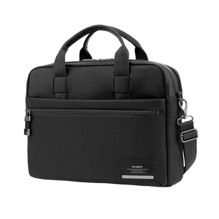 Samsonite Vestor Bailhandle 15" Laptop Briefcase Black Black