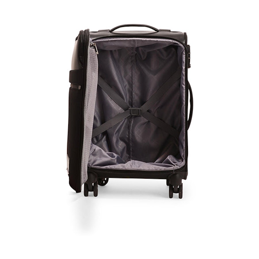 Samsonite Vestor 55cm Softside Carry-On Mobile Office Black Black