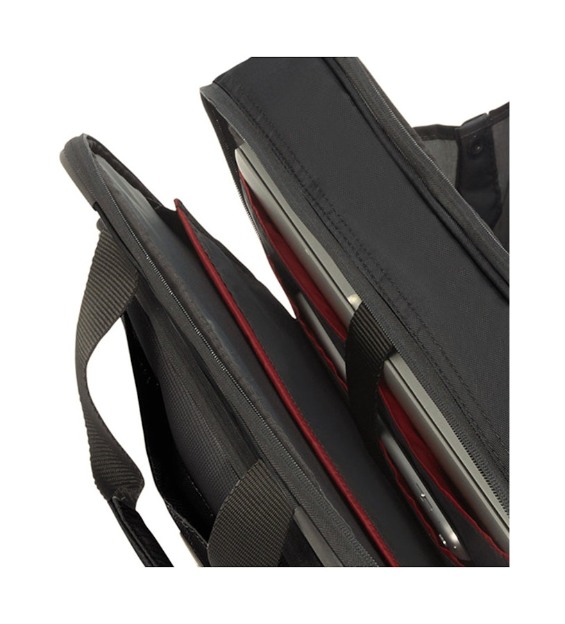 Samsonite Guardit 2.0 17.3" Laptop Rolling Tote Black Black
