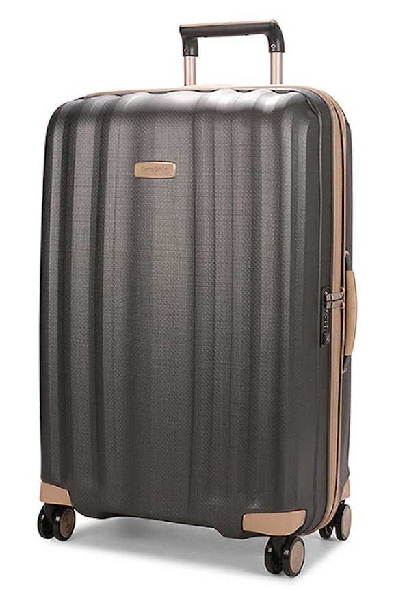 Samsonite Lite-Cube Prime 76cm CURV Checked Suitcase Matte Graphite