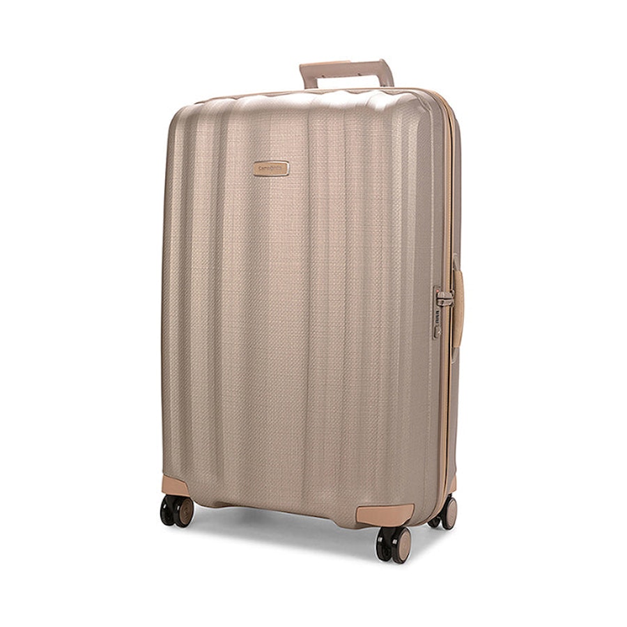 Samsonite Lite-Cube Prime CURV Luggage Set 55cm & 76cm Matte Ivory Gold Matte Ivory Gold