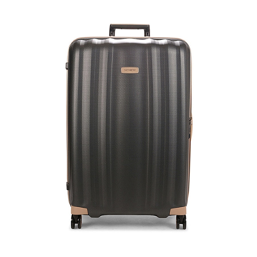 Samsonite Lite-Cube Prime 82cm CURV Checked Suitcase Matte Graphite Matte Graphite