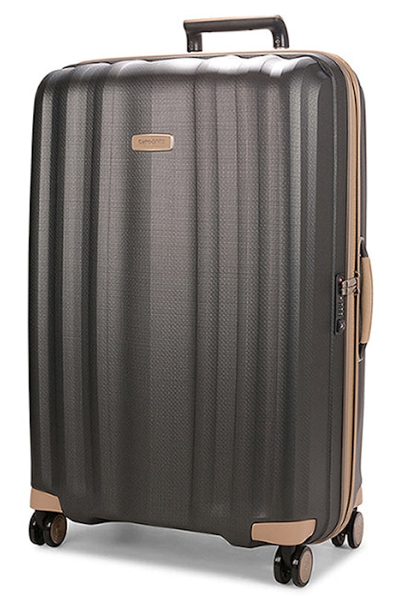 Samsonite Lite-Cube Prime 82cm CURV Checked Suitcase Matte Graphite
