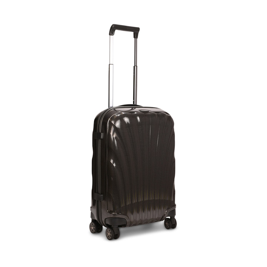 Samsonite C-Lite 55cm CURV Carry-On Suitcase Black Black