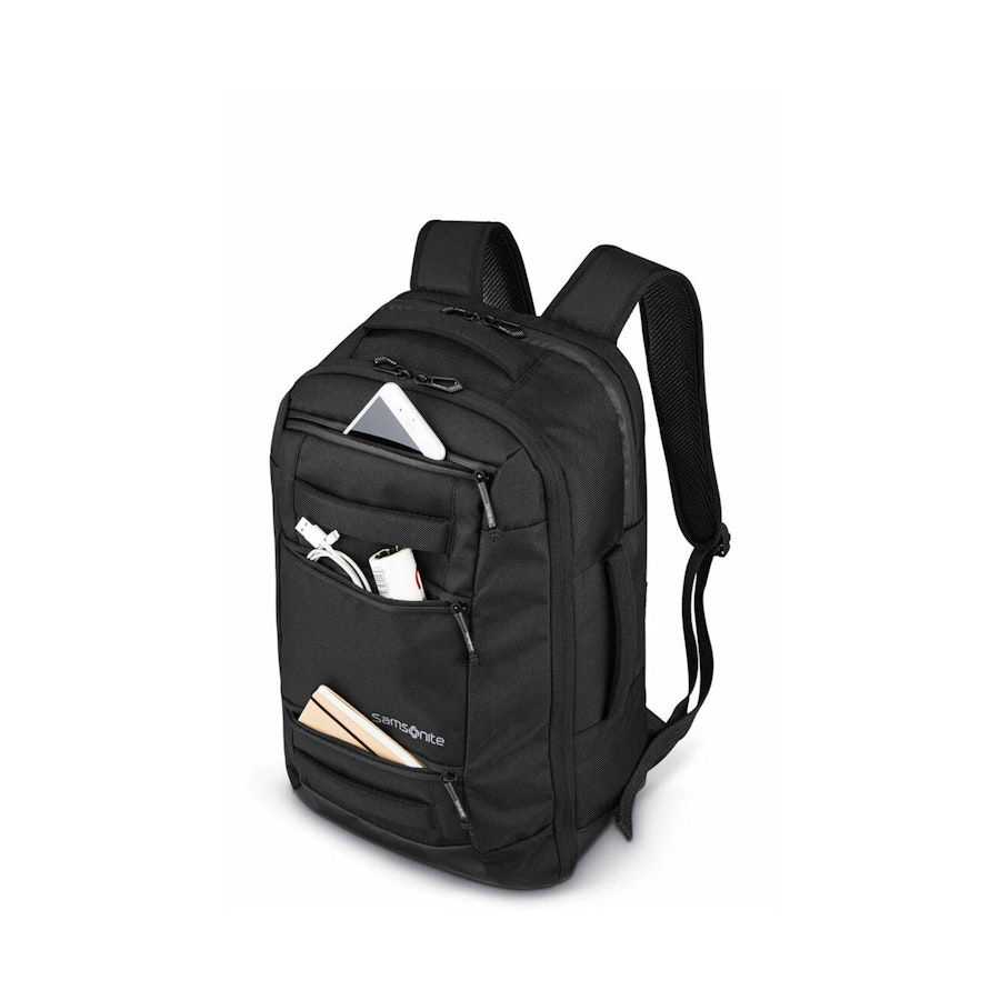 Samsonite Detour Travel Backpack Black Black