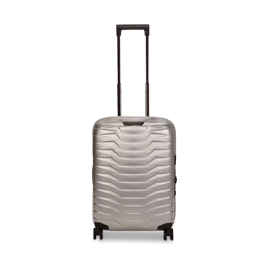 Samsonite Proxis 55cm Hardside Carry-On Suitcase Silver Silver