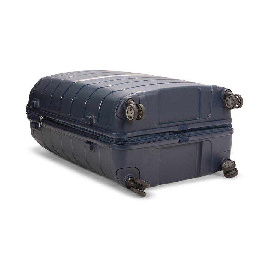 Samsonite Oc2lite 75cm Hardside Checked Suitcase Navy Navy
