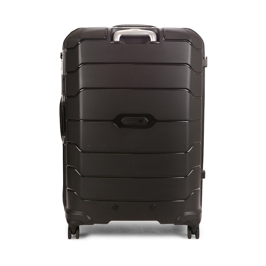 Samsonite Oc2lite 81cm Hardside Checked Suitcase Black Black