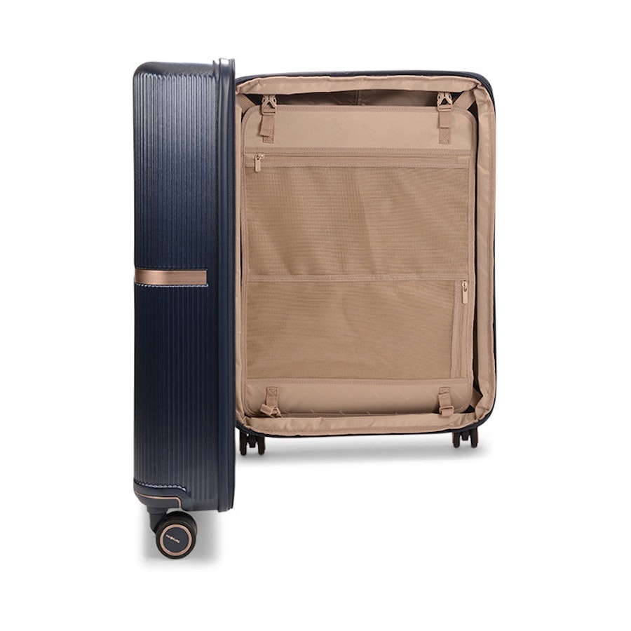 Samsonite Minter 69cm Hardside Checked Suitcase Navy Navy