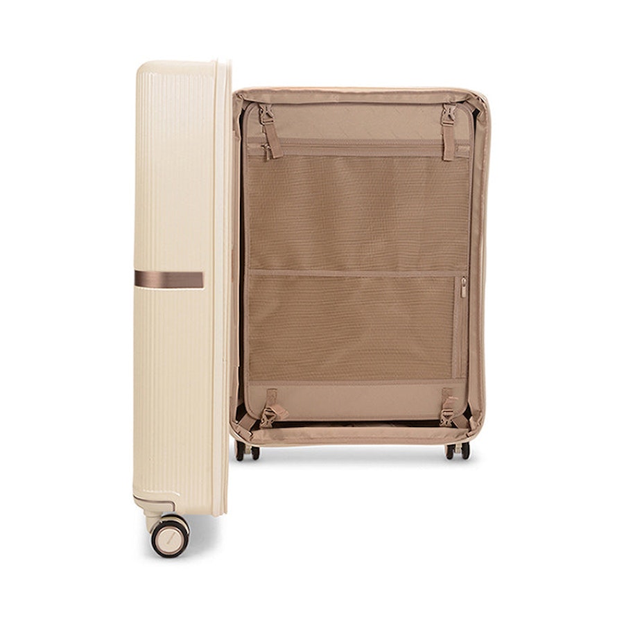 Samsonite Minter 55cm & 75cm Hardside Luggage Set Ivory Ivory