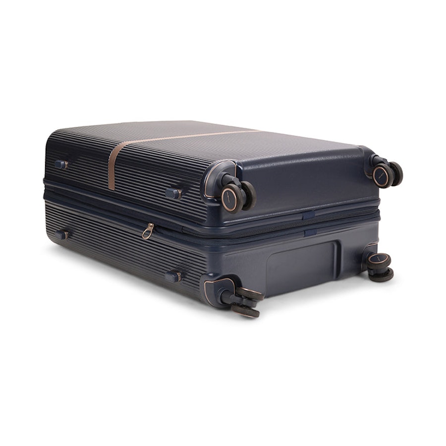 Samsonite Minter 75cm Hardside Checked Suitcase Navy Navy