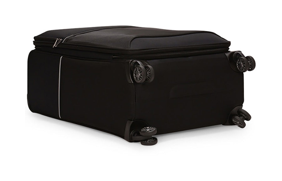 Samsonite 73H 71cm Softside Checked Suitcase Black Black
