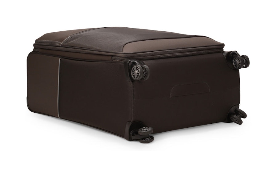 Samsonite 73H 78cm Softside Checked Suitcase Platinum Grey Platinum Grey