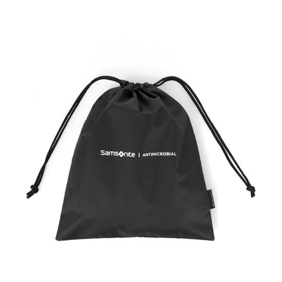 Samsonite Antimicrobial Drawstring Bag Travel Set Black Black