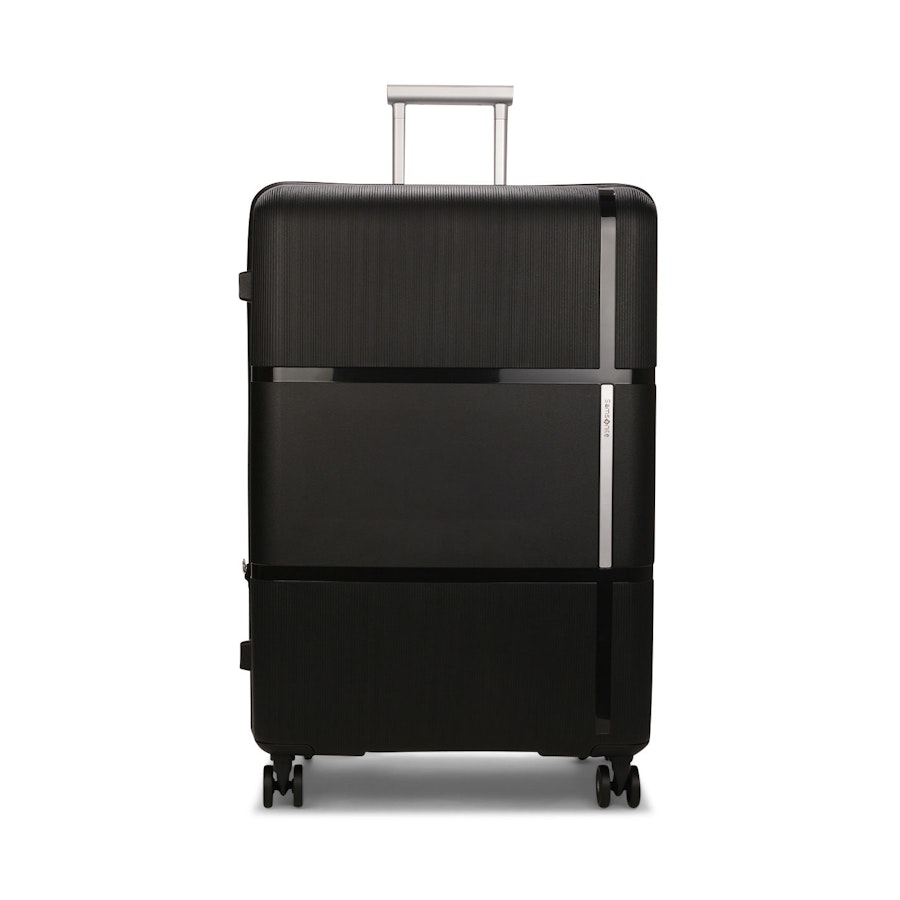 Samsonite Interlace 55cm & 75cm Hardside Luggage Set Black Black