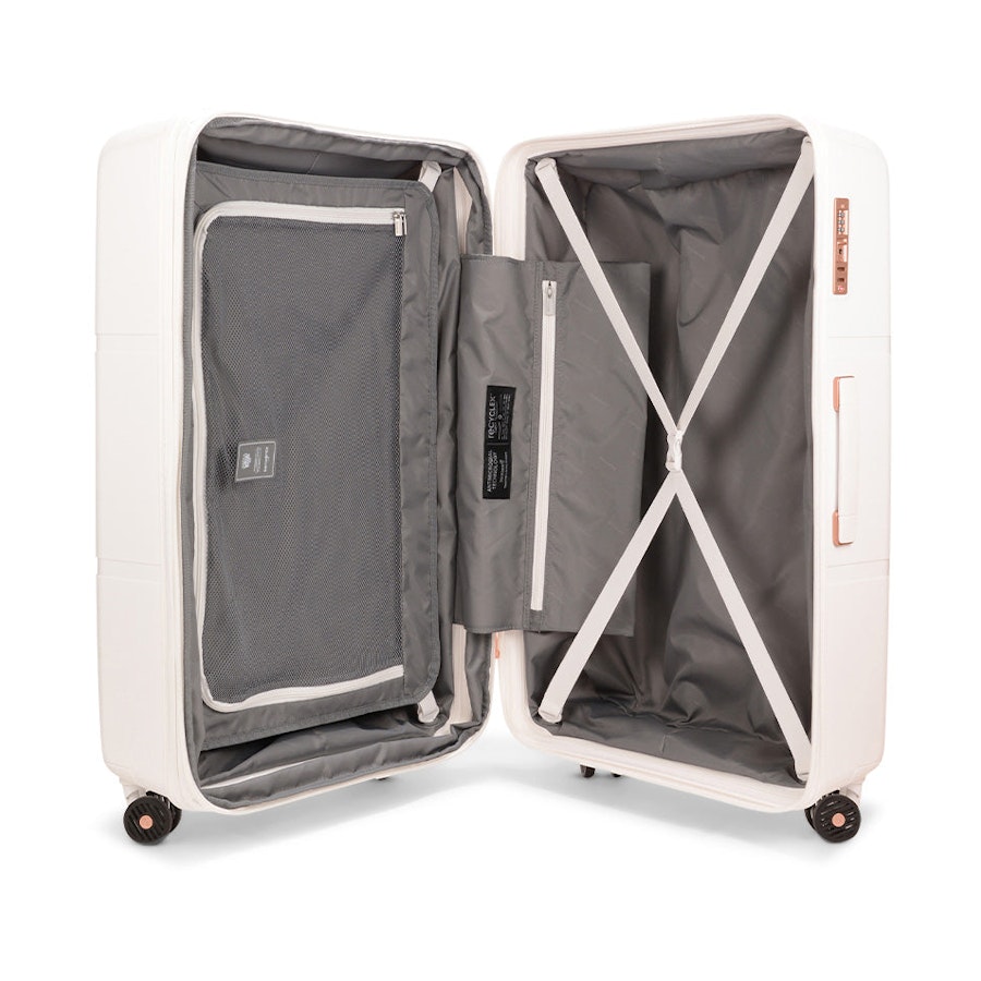 Samsonite Interlace 55cm & 75cm Hardside Luggage Set White White