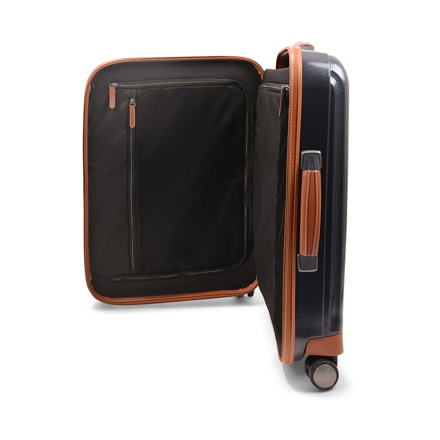 Samsonite Lite-Cube DLX 55cm CURV Carry-On Spinner Suitcase Midnight Blue Midnight Blue
