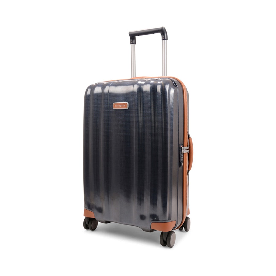 Samsonite Lite-Cube DLX 68cm CURV Spinner Suitcase Midnight Blue Midnight Blue