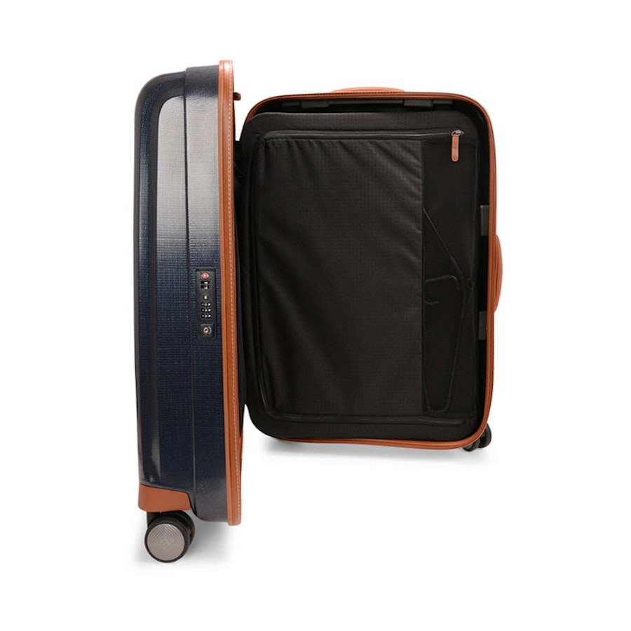 Samsonite Lite-Cube DLX 68cm CURV Spinner Suitcase Midnight Blue Midnight Blue