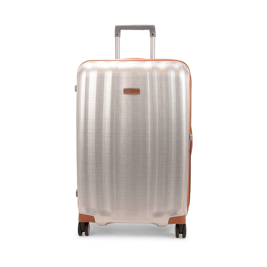 Samsonite Lite-Cube DLX 76cm CURV Spinner Suitcase Aluminium Aluminium