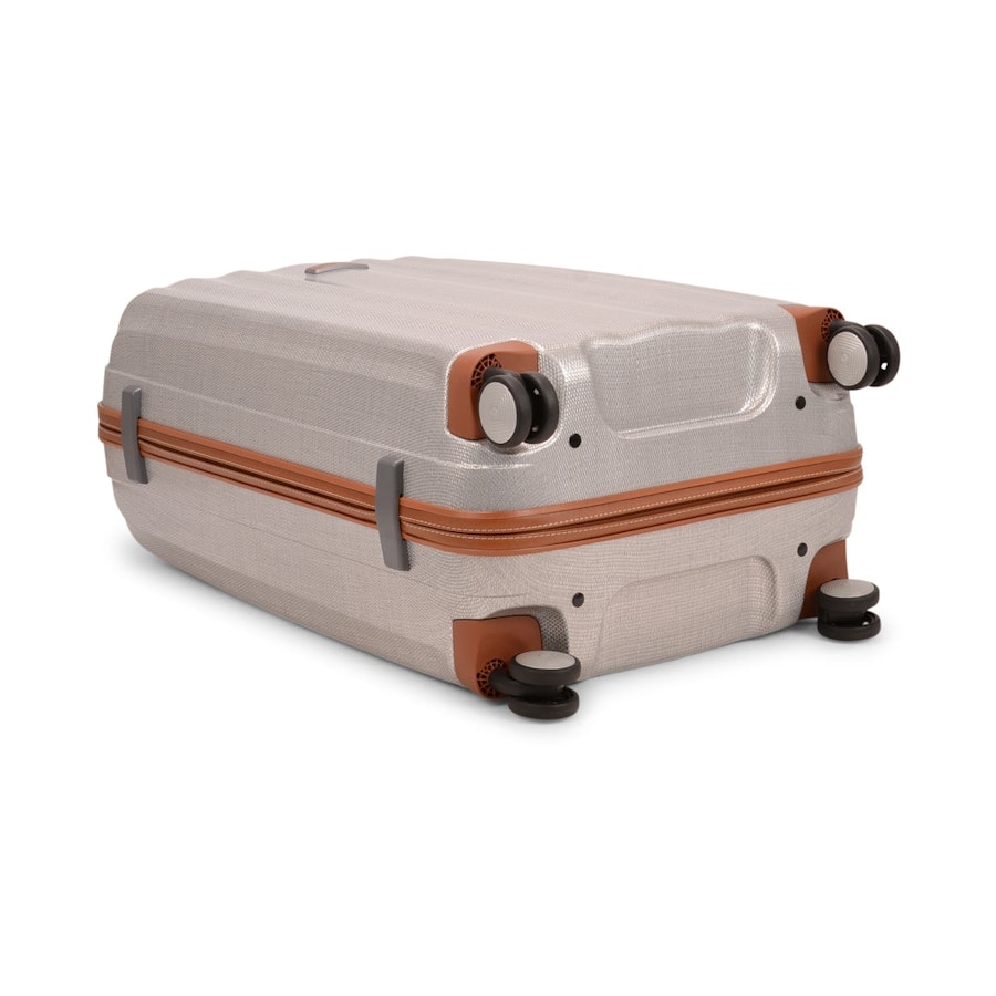 Samsonite Lite-Cube DLX CURV Luggage Set 55cm & 76cm Aluminium Aluminium