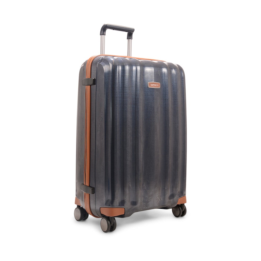 Samsonite Lite-Cube DLX 76cm CURV Spinner Suitcase Midnight Blue Midnight Blue