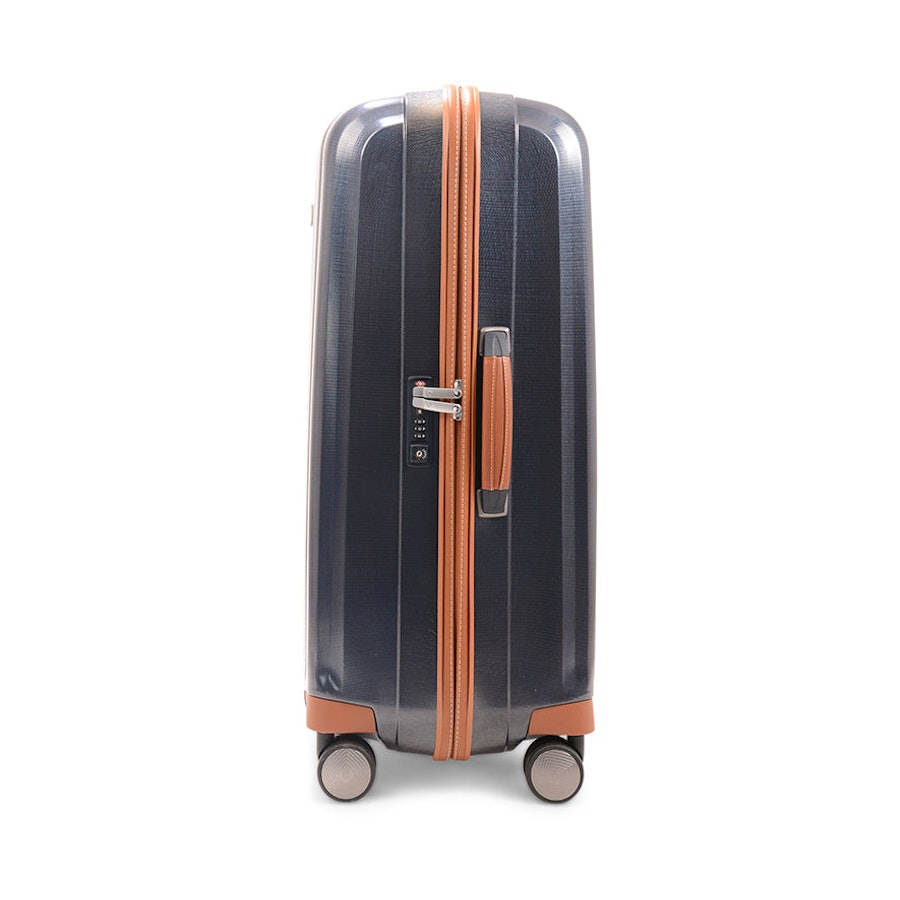 Samsonite Lite-Cube DLX 76cm CURV Spinner Suitcase Midnight Blue Midnight Blue