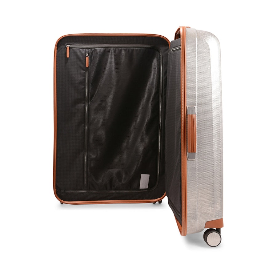 Samsonite Lite-Cube DLX CURV Luggage Set 55cm, 76cm & 82cm Aluminium Aluminium