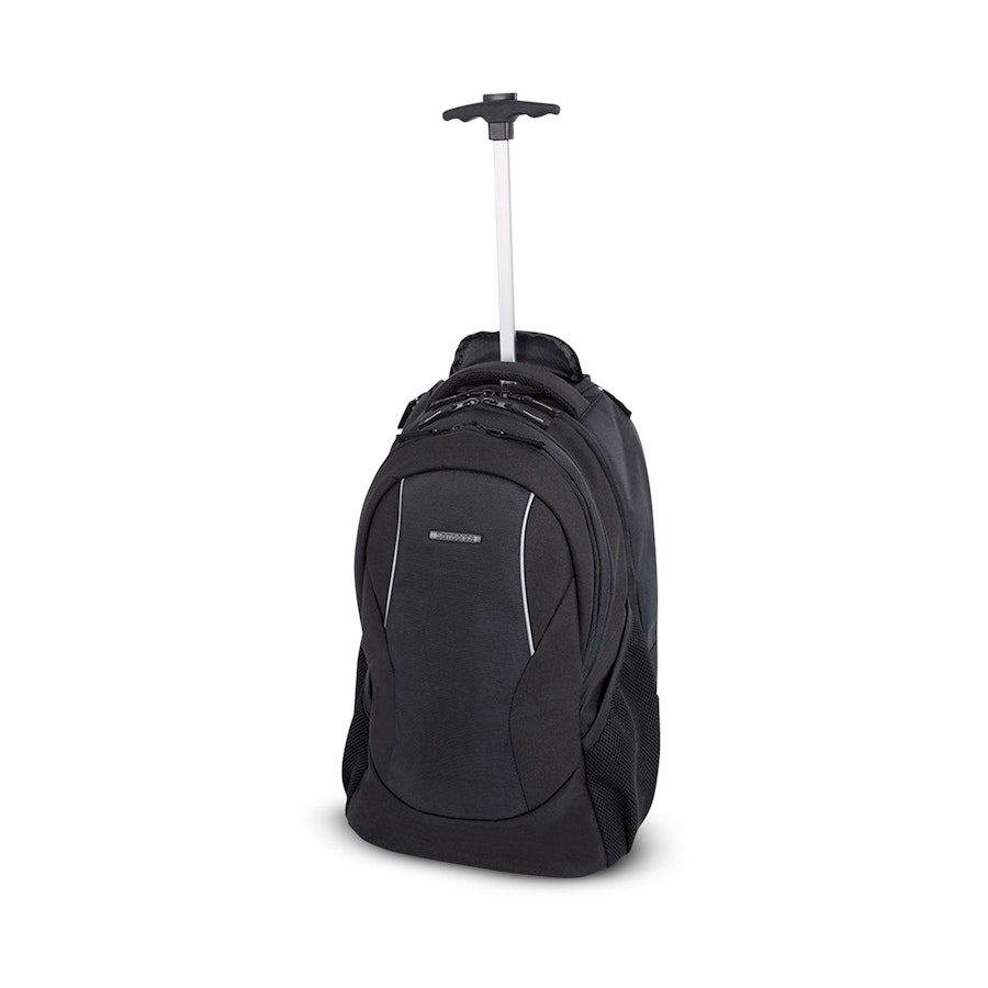 Samsonite Casual Wheeled Laptop Backpack Black Black
