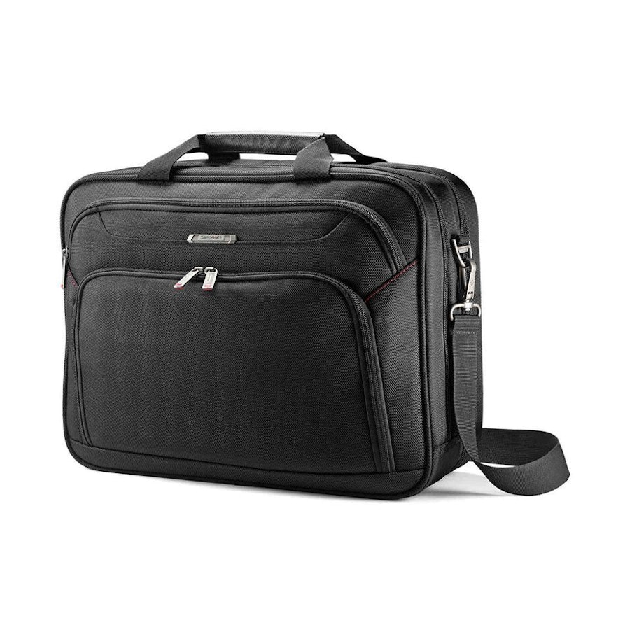 Samsonite Xenon 3.0 Two Gusset 15.6" Laptop Briefcase Black Black