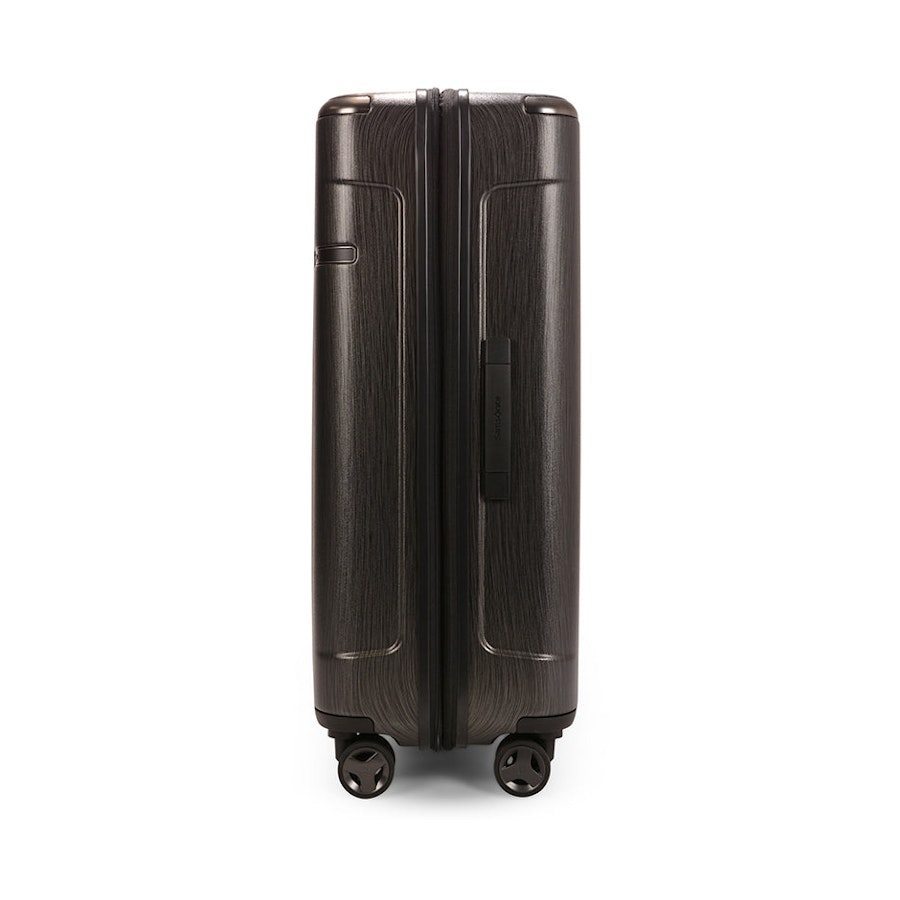 Samsonite Evoa 55cm, 69cm & 75cm Hardside Luggage Set Black Black