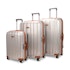Samsonite Lite-Cube DLX CURV Luggage Set 55cm, 76cm & 82cm Aluminium