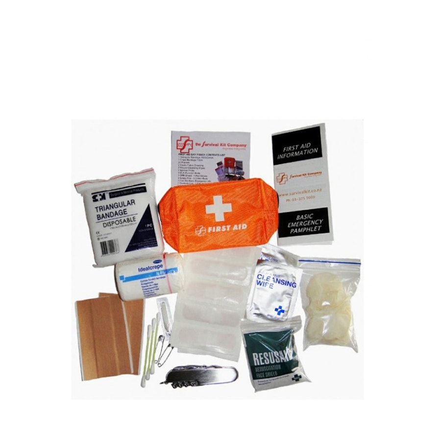 Survival Kit Company Hunter First Aid Kit Orange Orange