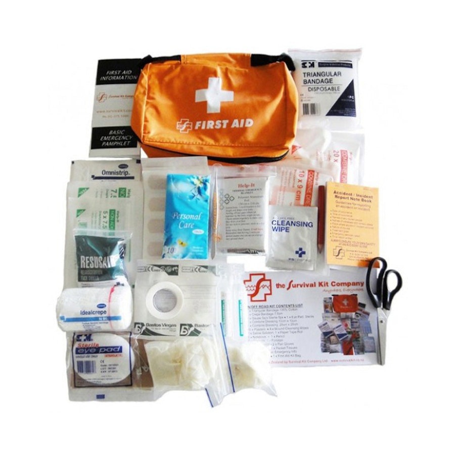 Survival Kit Company On/Off Road First Aid Kit Orange Orange