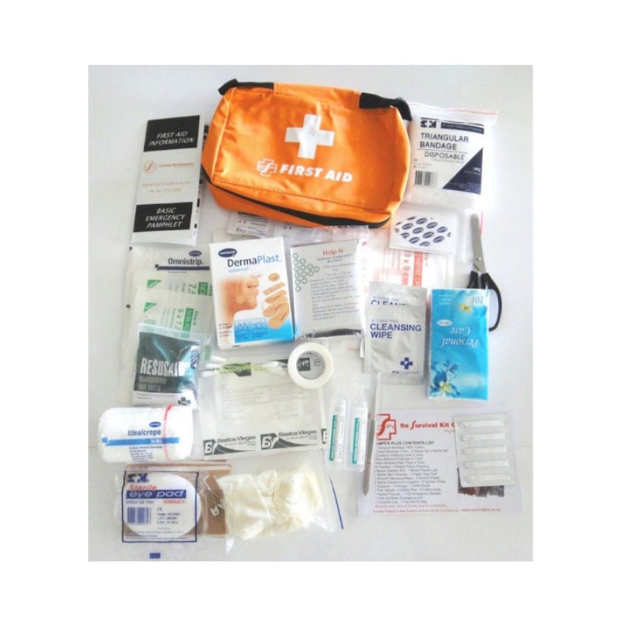 Survival Kit Company Tramper Plus First Aid Kit Orange Orange