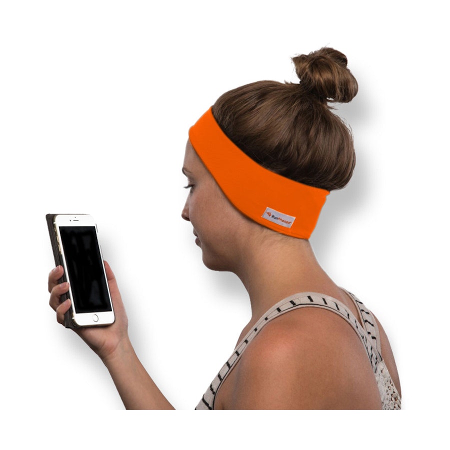 SleepPhones RunPhones Wireless Headphones Orange Orange