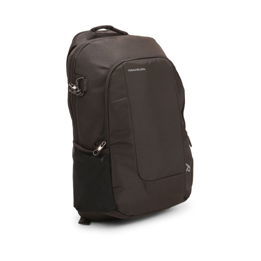 Travelon Anti-Theft Urban 15.6" Laptop Backpack Black Black
