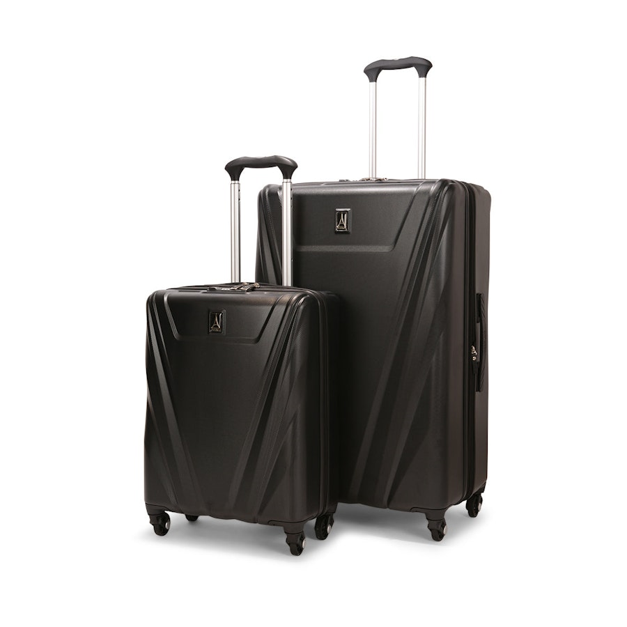 Travelpro Maxlite 5 55cm & 79cm Hardside Luggage Set Black Black