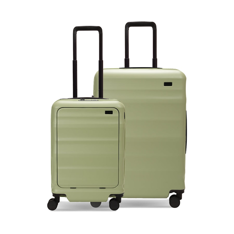 Luna-Air Front Access Carry-On & Medium Set Sage